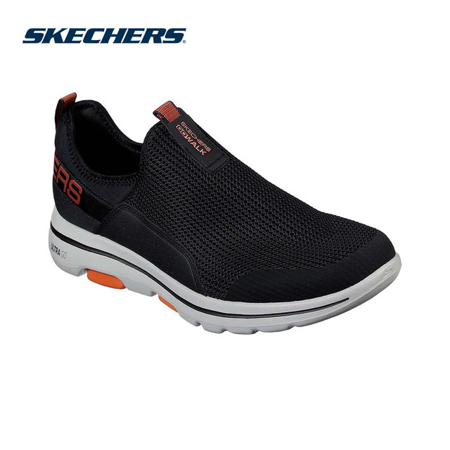 Skechers สเก็ตเชอร์ส รองเท้า ผู้ชาย GOwalk 5 Shoes - 216015-BKOR