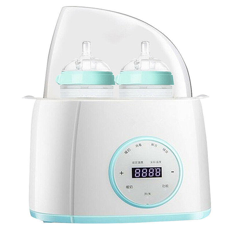 6 in 1 Double Steam Baby Feeding Insulated Bottle Milk Warmer Children