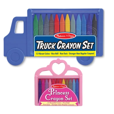 Melissa and Doug Truck Crayon Set (Set of 12)