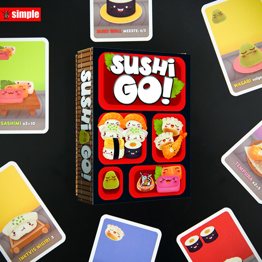 Sushi Go Board Game Sushi Go Party Board Game บอร์ดเกม ซูชิโก