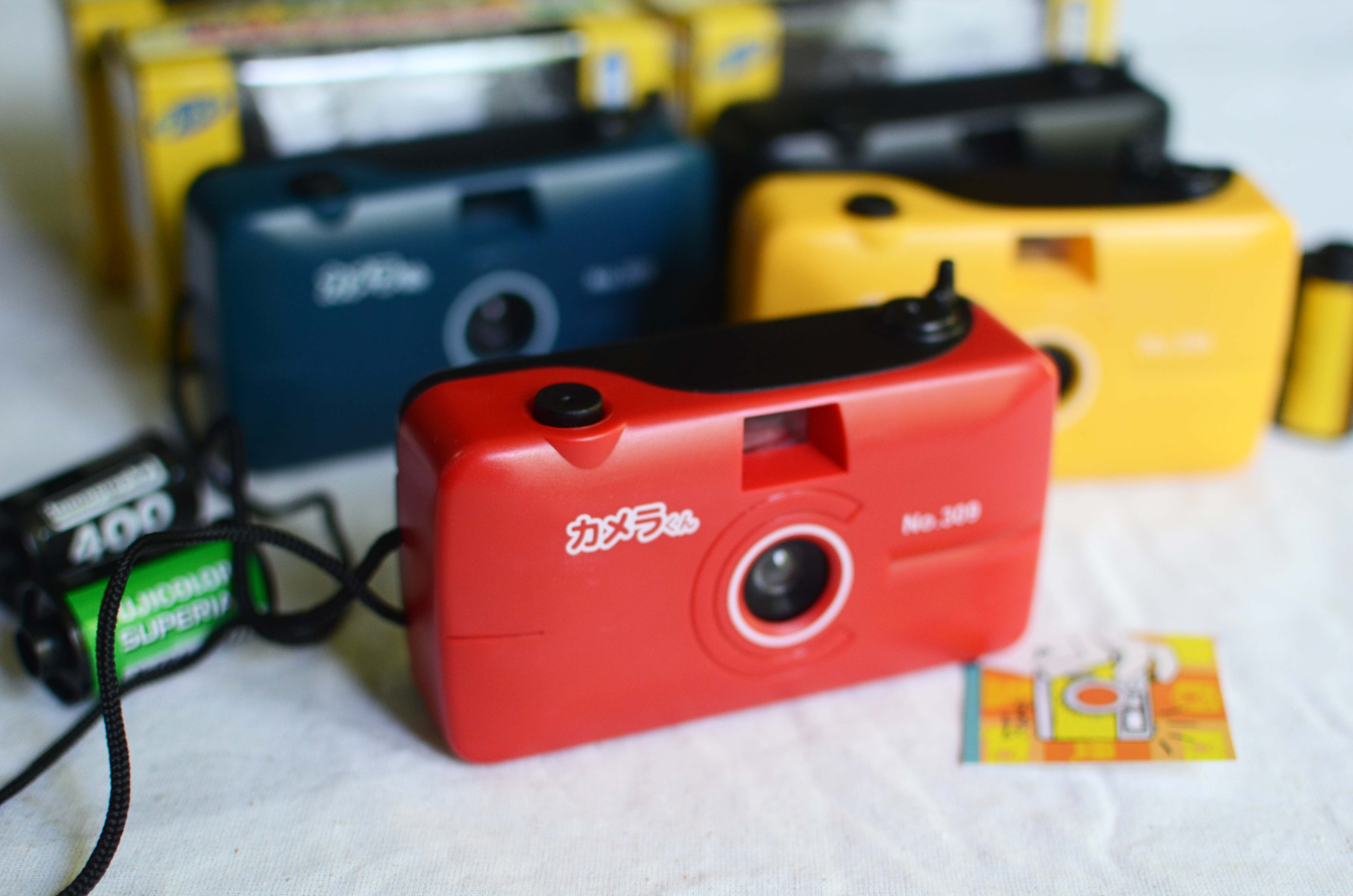 กล้องฟิล์ม กล้องทอย Japan (งานกล่อง) มี 4 สี