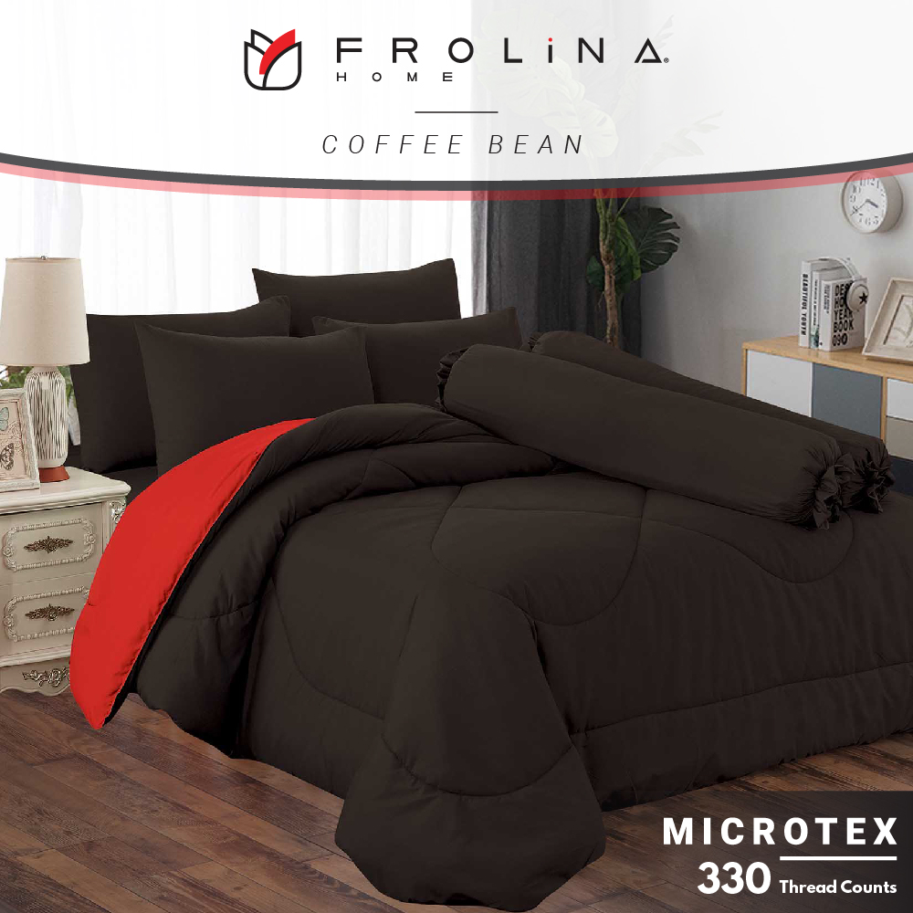 Frolina ผ้านวม  6 ฟุต King ขนาด 90x100 นิ้ว รุ่น Microtex 330 Thread Count มี 8 สี