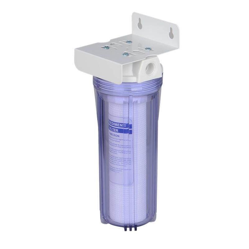 Drinking Water Filter Housing 10-Inch First Level Water Purifiers PPF Pre-Filter with Quick Fittings and RO Wrench