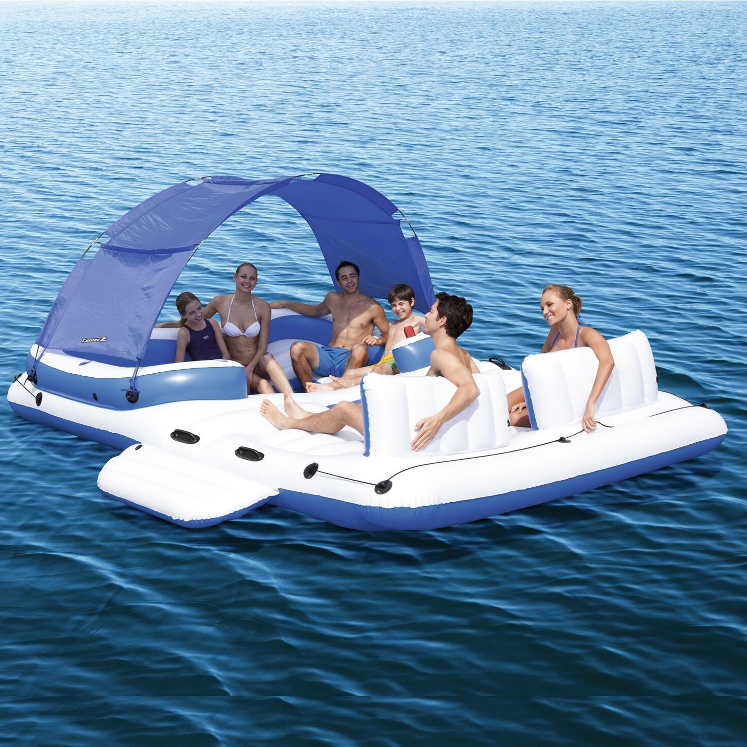แพยางขนาดใหญ่ นั่งได้ 10 คน INFLATABLE BESTWAY 10 PERSON FLOAT ISLAND