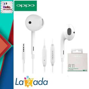 หูฟังแท้OPPOเสียงดีมากแบรน์ OPPO R11หูฟังเอียร์บัด In-ear Headphones รุ่นMH135 ใช้ได้กับทุกรุ่นของOppo R9SPlus/R9S/F5/F7/F9/F11Pro/F11i