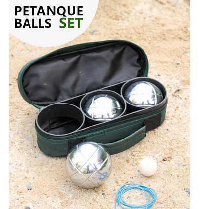 เซ็ตลูกเปตอง ลูกเปตอง พร้อมกระเป๋าพกพา Petanque Balls Set