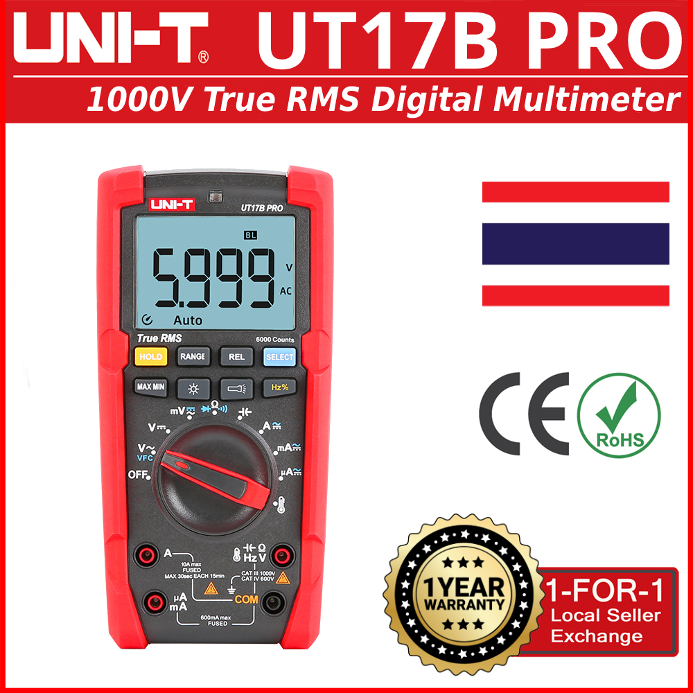 Multimètre UNI-T UT17B PRO