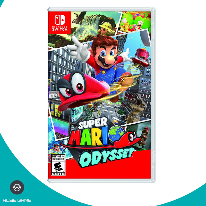 สินค้ามือ1 NSW  super mario odyssey [US-ASIA] english nintendo switch game นินเทนโด้ สวิตช์ แผ่นเกม