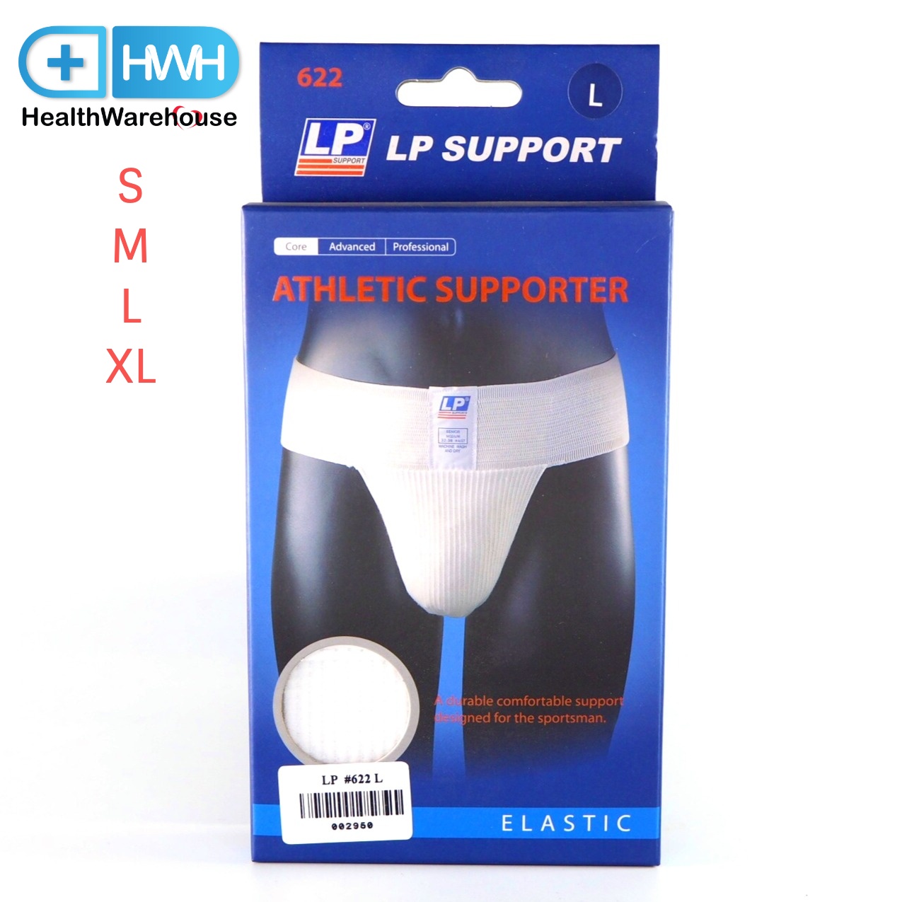 LP Support 622 Hernia Athletic Support กางเกงในไส้เลื่อน