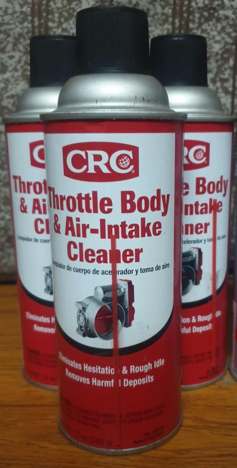 น้ำยาล้างปีกผีเสื้อและท่ออากาศ CRC Thrrotle Body & Air Intake Cleaner (กระป๋องใหญ่)