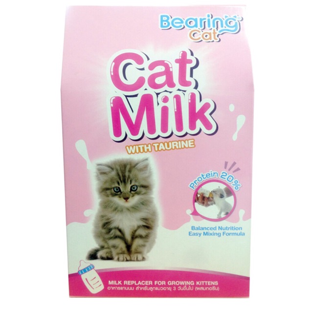 นมผง Cat Milk เสริมทอรีน เหมาะสำหรับลูกแมว