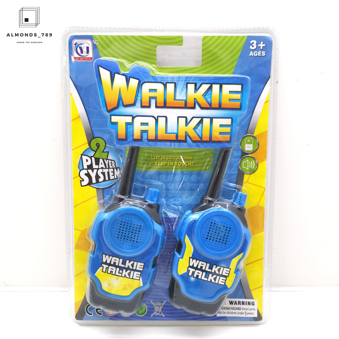 Walkie Talkie  วอร์ของเล่นส่งสัญญาณได้จริง 1 ชุดมี 2 ชิ้น [2290]