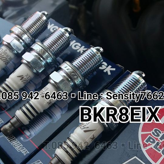 หัวเทียน ngk iridium ix no.8 ของแท้ Japan รหัส BKR 8 EIX no.2668