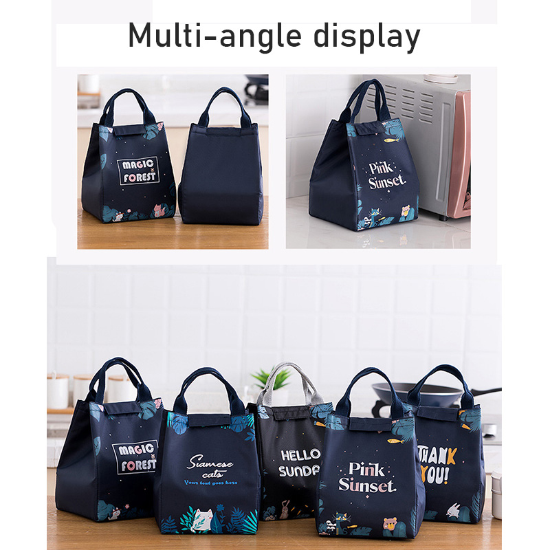 KS Magic Forest portable insulation bag thickened large-capacity lunch box bag insulation lunch bag
