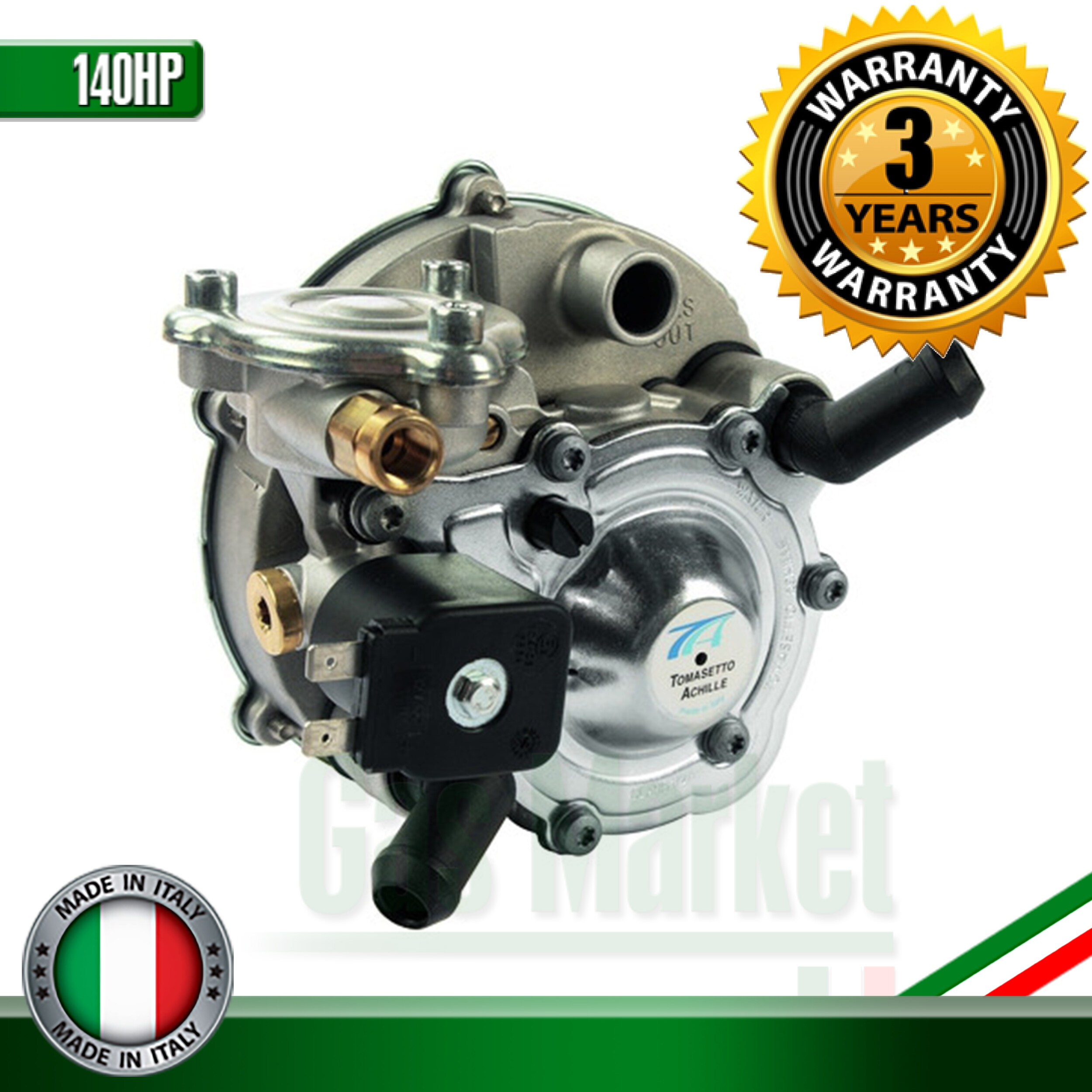Tomasetto AT07 – หม้อต้มระบบดูด  LPG Tomasetto  AT07 140 Hp (หม้อต้มแท้ Italy ยอดขายอันดับ 1 ทั่วโลก)