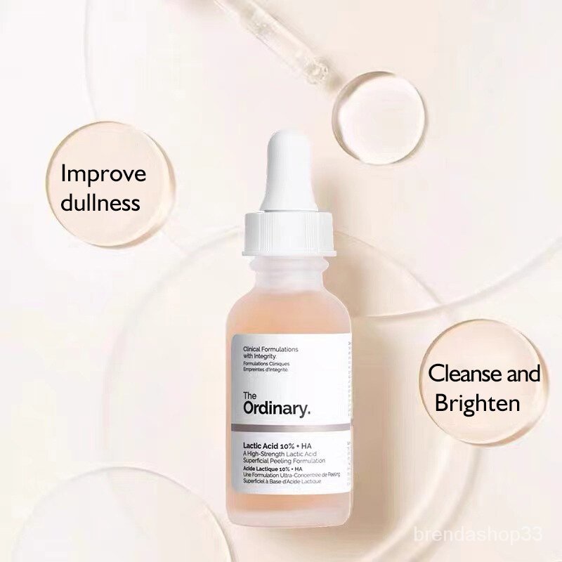The Ordinary Lactic Acid 10 HA Acid Essence Gentle Exfoliating Closed