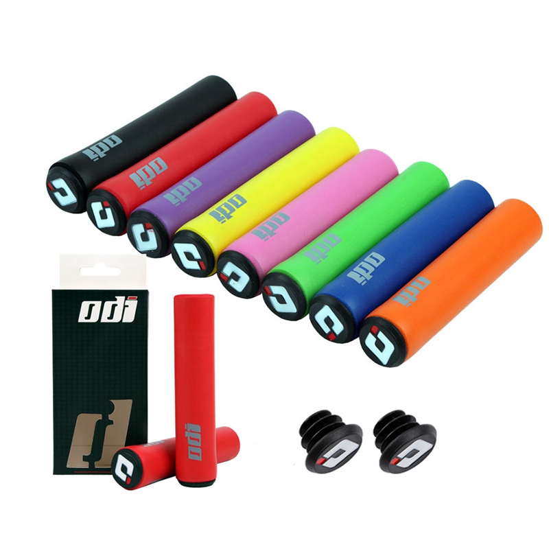 ODI MTB Bicycle Grip Silicone Handlebar Grips ShockAbsorbing Soft