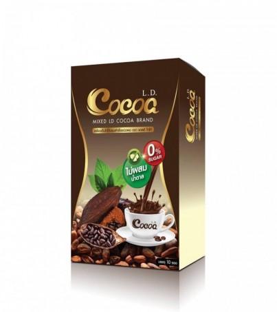 **1กล่อง**Cocoa L.D. โกโก้ เลดี้ โกโก้รสชาติดี มาพร้อมกับการดูแลสุขภาพ บรรจุ 10 ซอง