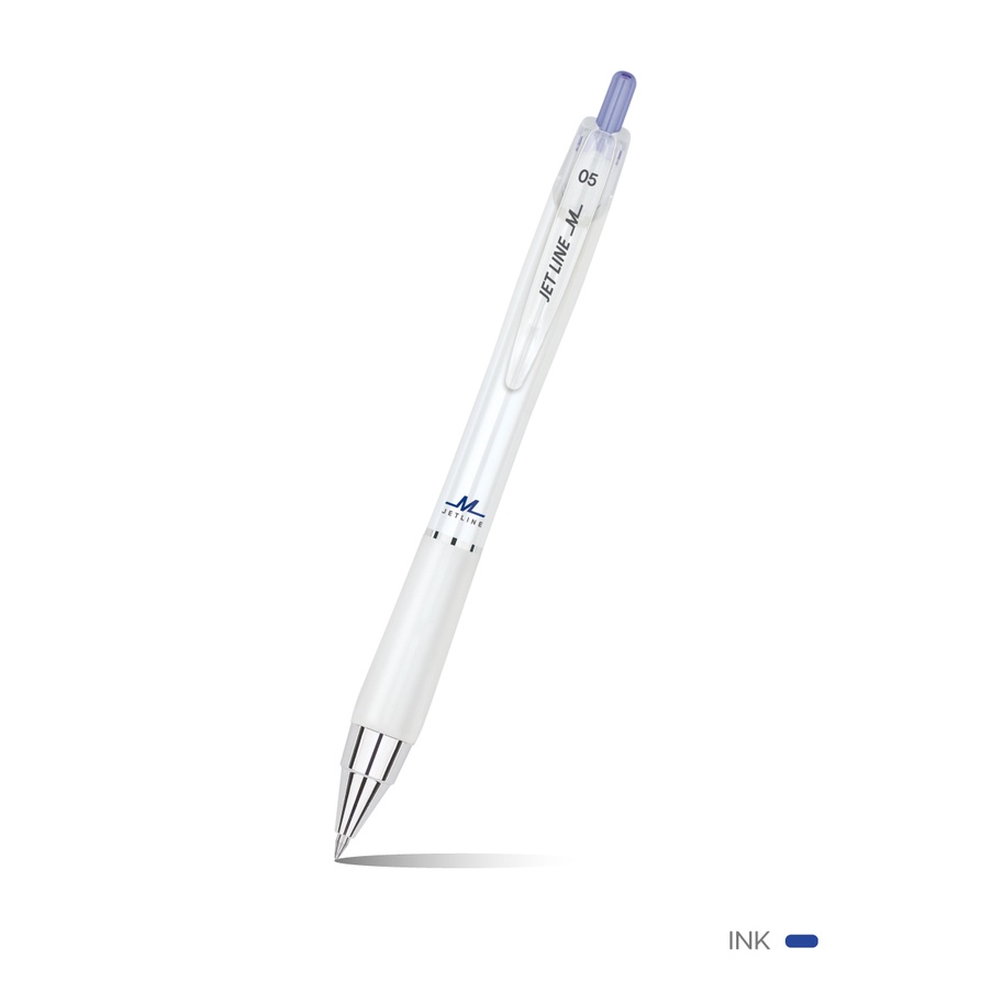 Java รุ่น Jet Line M 0.5 มม. ปากกาลูกลื่นแบบหัวกด เปลี่ยนไส้ได้ ...
