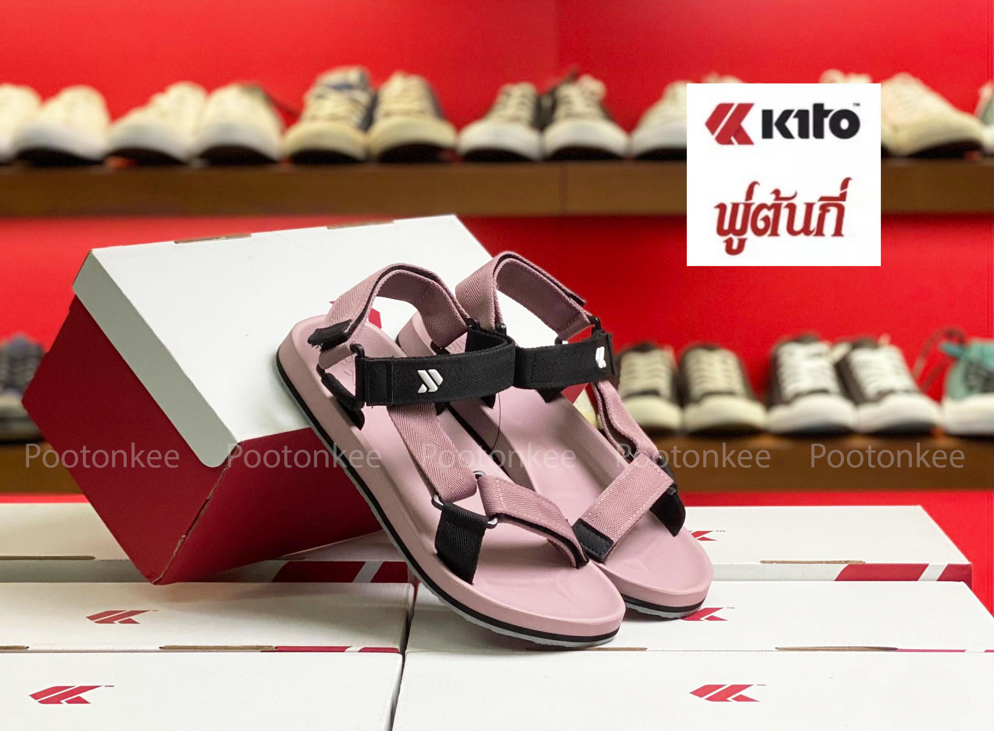 Kito AC27 รองเท้าแตะรัดส้น กีโต้ รองเท้าผู้หญิงและผู้ชาย ของเเท้