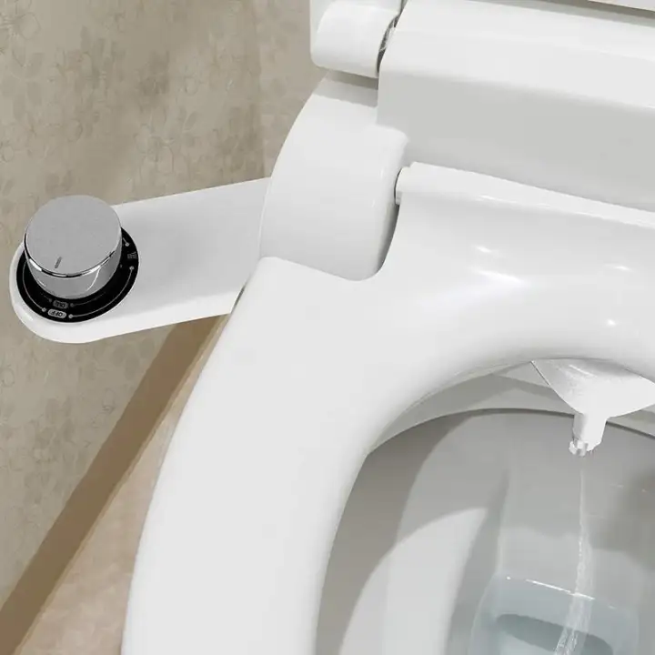 toilet seat with water jet