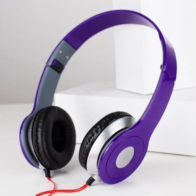ภาพสินค้าหูฟังครอบ แบบใช้สาย ไม่ใช่บลูทูธ หูฟังครอบหัว เฮดโฟน Audio - Professional Bass Stereo Headphones สามารถพับเก็บได้ จากร้าน Topten Mobile บน Lazada ภาพที่ 8