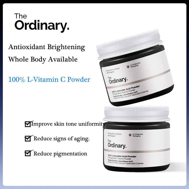 The Ordinary 100 LAscorbic Acid Facial Body Powder Whitening VC