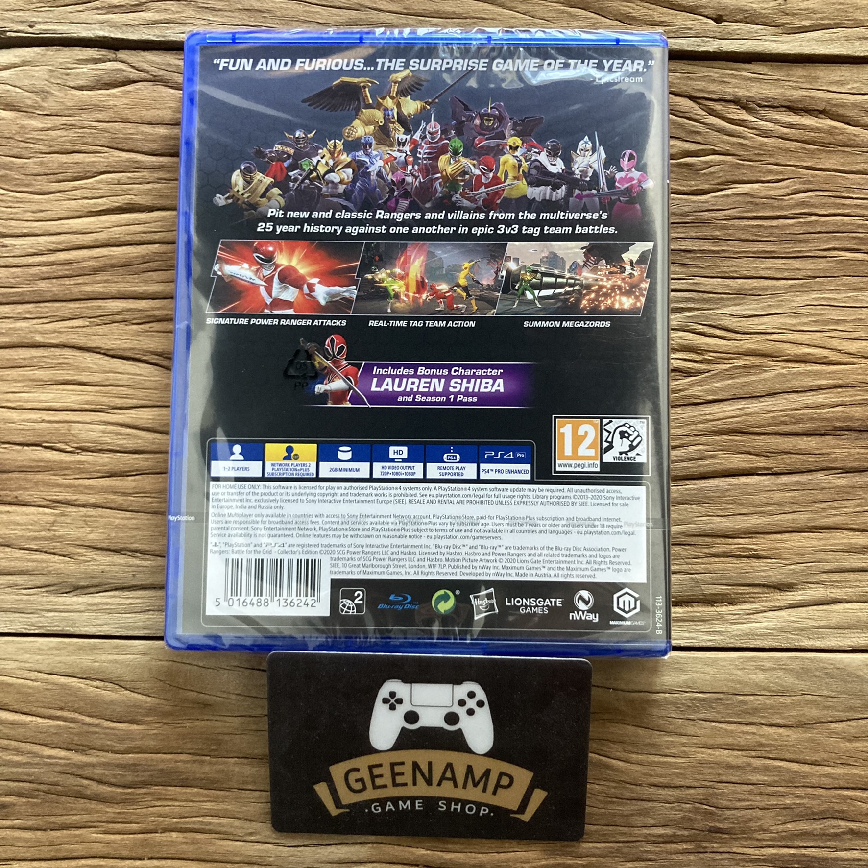 PS4 : [มือ1] POWER RANGERS : BATTLE FOR THE GRID (R2/EU) # COLLECTOR'S ...
