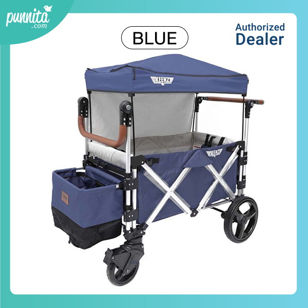 Keenz 7S Wagon รถเข็นเด็ก [Punnita Authorized Dealer]  สีวัสดุ Blue