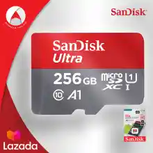 ภาพขนาดย่อของภาพหน้าปกสินค้าSandisk Ultra microSDXC Card Class10 A1 Speed 120MB/s 256GB (SDSQUA4-256G-GN6MN) เมมโมรี่ ไมโครเอสดีการ์ด แซนดิส โดย ซินเน็ค สำหรับ แท็บเล็ต โทรศัพท์ มือถือ ประกัน Synnex 10ปี จากร้าน Actioncam Thailand บน Lazada ภาพที่ 3