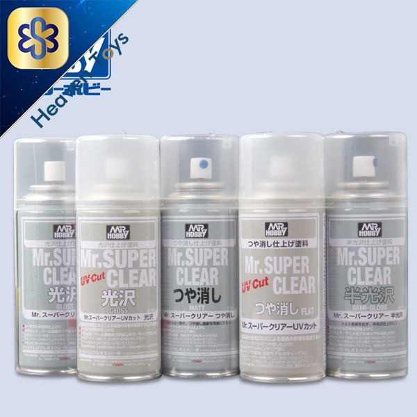 Mr. Super Clear Flat Spray Original Version 4973028514629