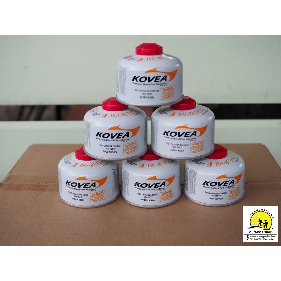 สุดคุ้ม   แก๊สกระป๋องซาลาเปา Kovea ขนาด 110 g.