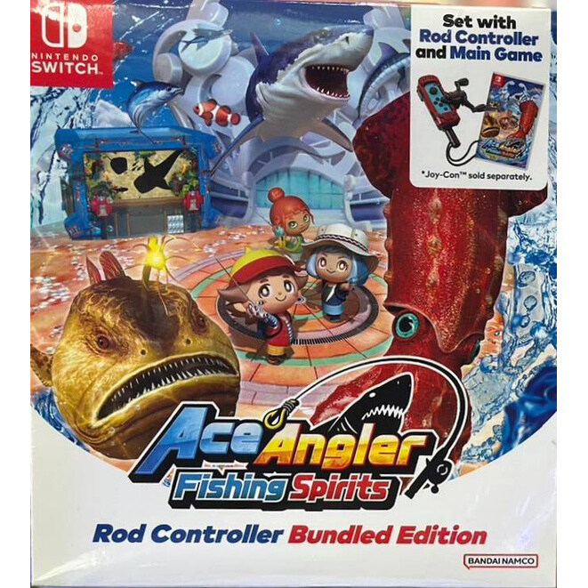 พร้อมส่ง)Nintendo Switch : Ace Angler: Fishing Spirits - Rod
