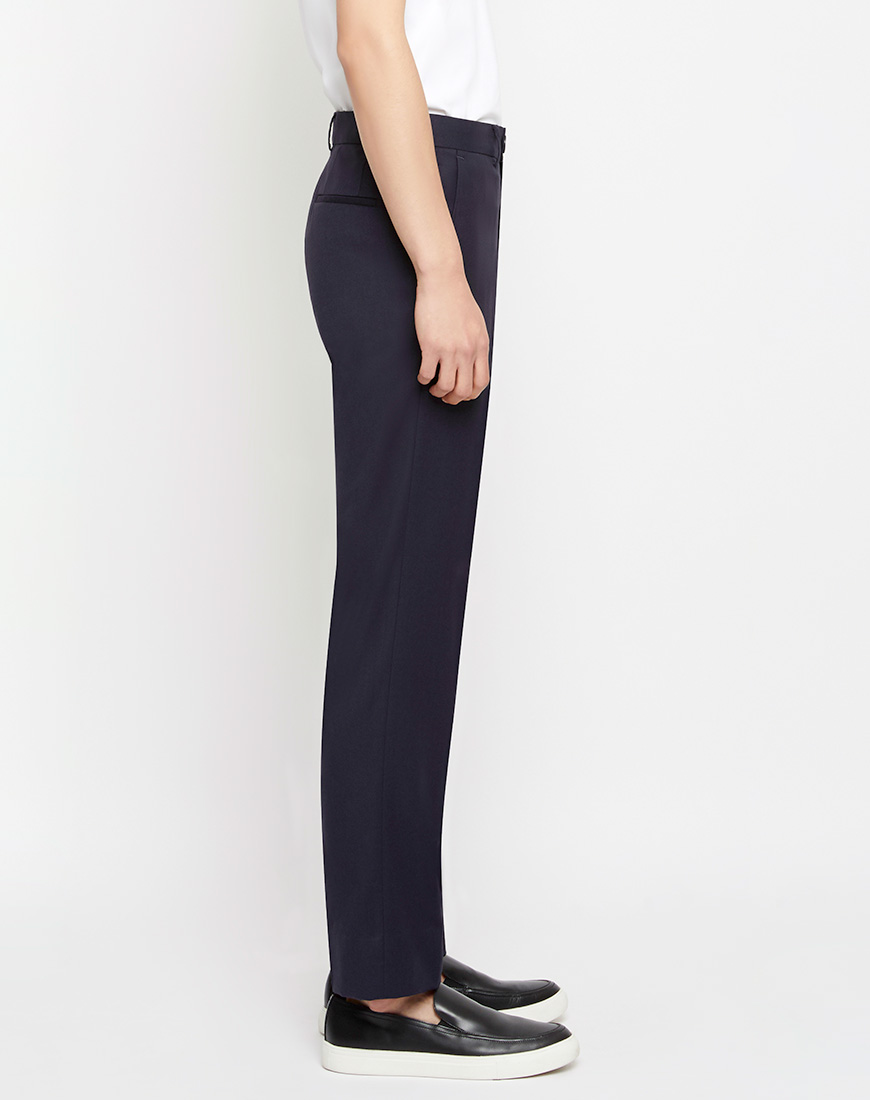 DAPPER กางเกงทำงาน รุ่น Essential Stretch ทรง Regular-Fit สีกรมท่า ...