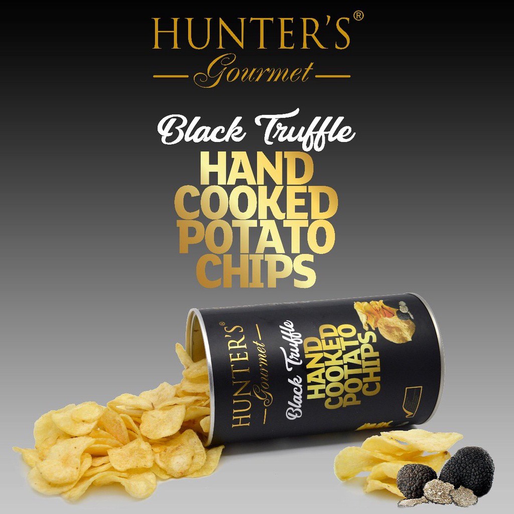 สินค้าเข้าใหม่ Premium 🔹 Hunter's Potato Chips Black Truffle 150g. ฮัน