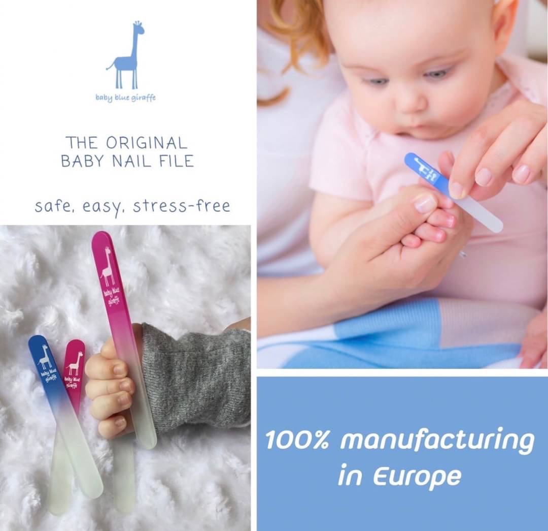 Baby Blue Giraffe ตะไบเล็บแก้ว MixASale