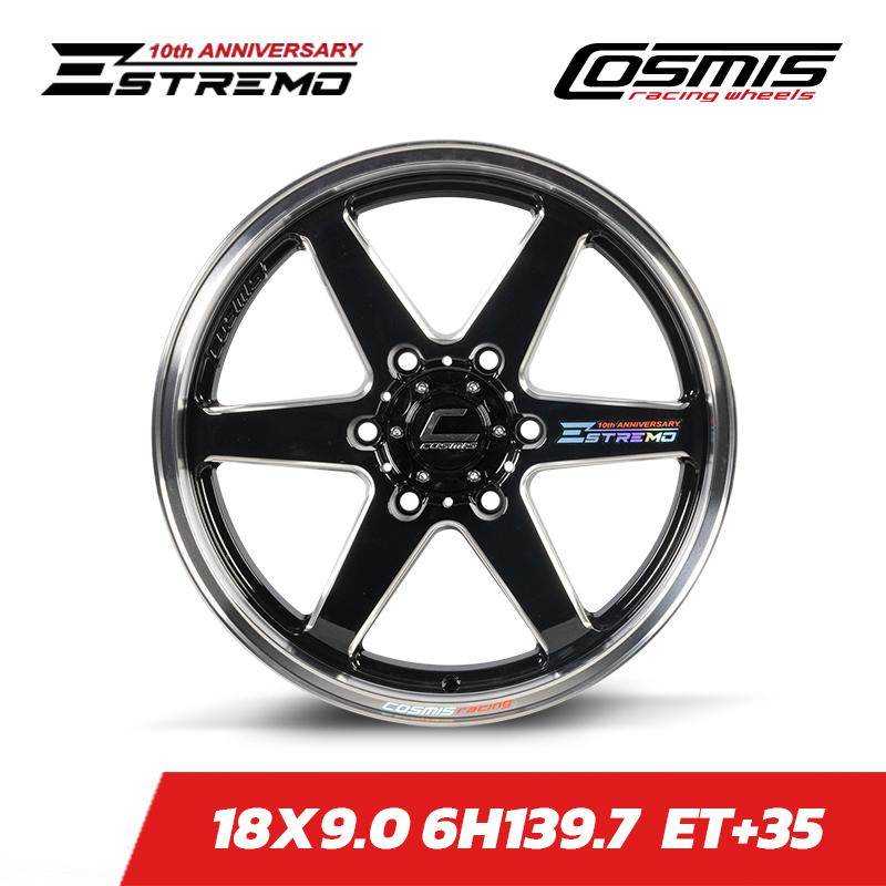 ล้อแม็ก COSMIS รุ่น ESTREMO 18X9.0 6รู139.7 ET35 ราคาต่อ 2วง ล้อรถกระบะ ...