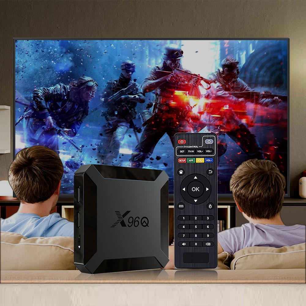 X96Q กล่องทีวี TV Smart Allwinner H313 รุ่นใหม่ล่าสุด Android 1.0 TV Box