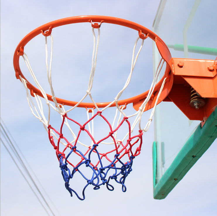 ห่วงบาสเกตบอล แขวนติดผนัง Basketball Hoop ห่วงบาส ห่วงบาสเกตบอล สำหรับแป้นบาส พร้อมตาข่าย บาสเก็ตบอล กีฬากลางแจ้ง และในร่ม