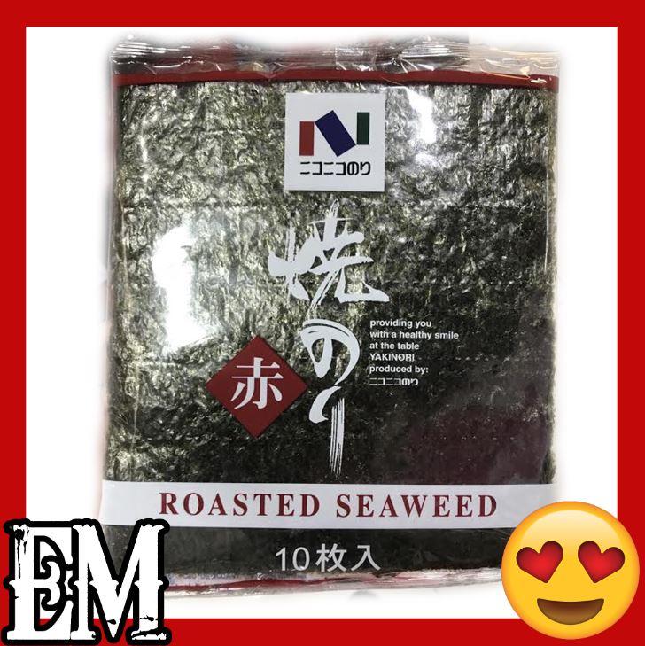 สาหร่ายทะเลย่าง สาหร่าย สาหร่ายญี่ปุ่น ของแท้ นําเข้าจากญี่ปุ่น ขนม ขนมญี่ปุ่น Yang Roasted Seaweed from Japan