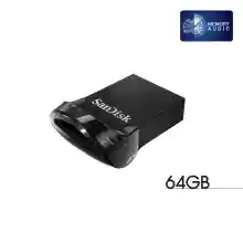 ภาพขนาดย่อของภาพหน้าปกสินค้าSANDISK ULTRA FIT USB 3.1 64GB (SDCZ430-064G-G46) จากร้าน Memory and Audio บน Lazada