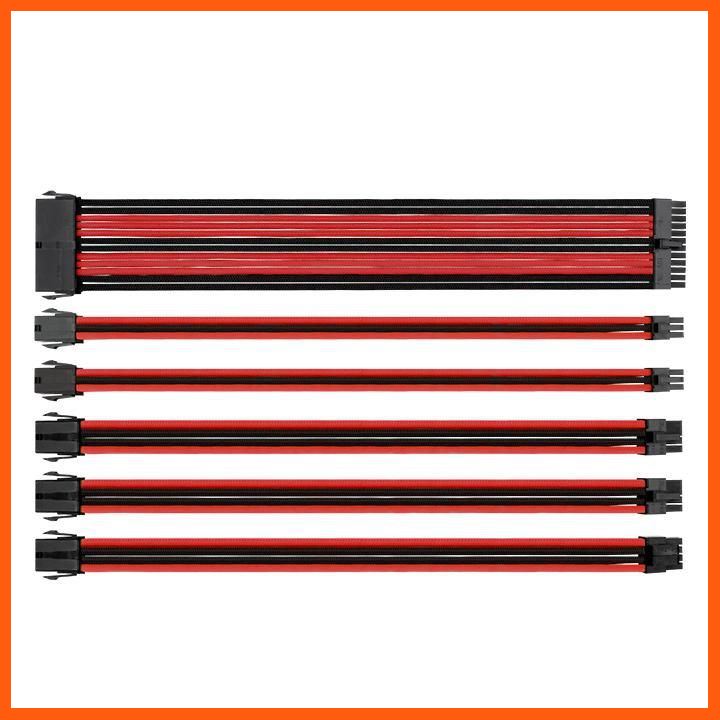 #ลดราคา Thermaltake TtMod Sleeve Cable – Rainbow /Red and Black #ค้นหาเพิ่มเติม RGB Radiator Fan SilverStone Modular Power Supply Integrated water cooling POWER SUPPLY ENERMAX TRIATHIOR