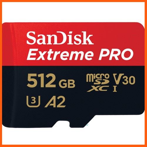 ✨✨#BEST SELLER🎉🎉 SANDISK EXTREME PRO Micro SDXC UHS-I 512GB read 170MB/s (SDSQXCZ-512G-GN6MA, eco bag) อุปกรณ์จัดเก็บข้อมูล (STORAGE & MEMORY CARD ) STORAGE MEMORY CARD อุปกรณ์จัดเก็บข้อมูล Memory Card เม็มโมรี่การ์ด Compact Flash