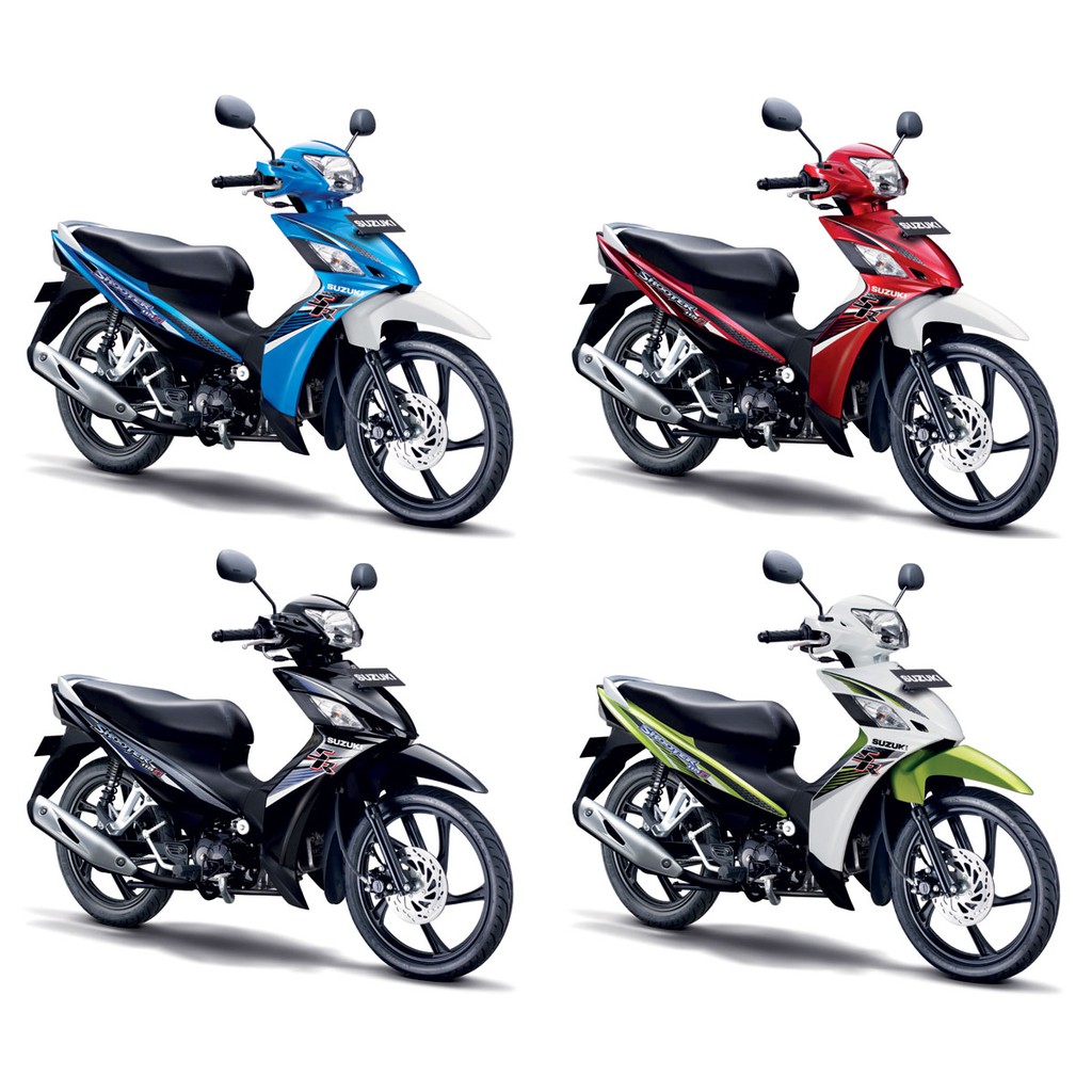 พร้อมส่ง-อะไหล่มอเตอร์ไซค์ ฝาครอบตัวถังด้านหลัง แท้ Suzuki Shooter 115 ...