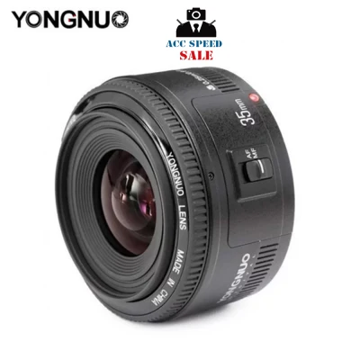 Yongnuo YN 35mm F2 สำหรับ DSLR เลนส์ละลายหลัง หน้าชัดหลังเบลอ For Canon