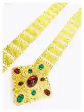 ภาพขนาดย่อของภาพหน้าปกสินค้าVintage jewelry jewelry Thai Thai dress belt ladies belt color belt gold belt Gold Belt Roma s nego slimming Lahore จากร้าน Vintage jewelry บน Lazada ภาพที่ 4