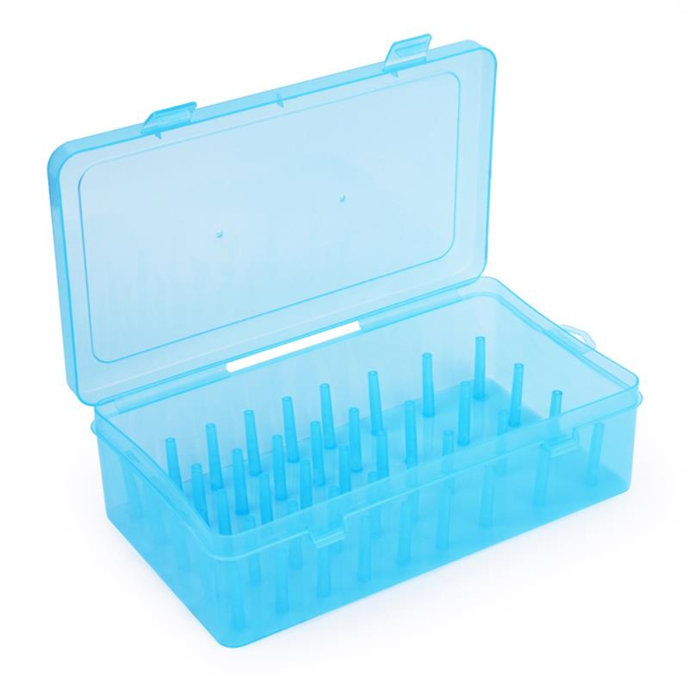 42 Axis Tự làm Hộ gia đình Dây Trong suốt Kim Spool Organizer Phụ kiện May Hộp đựng bobbins Hộp chỉ may