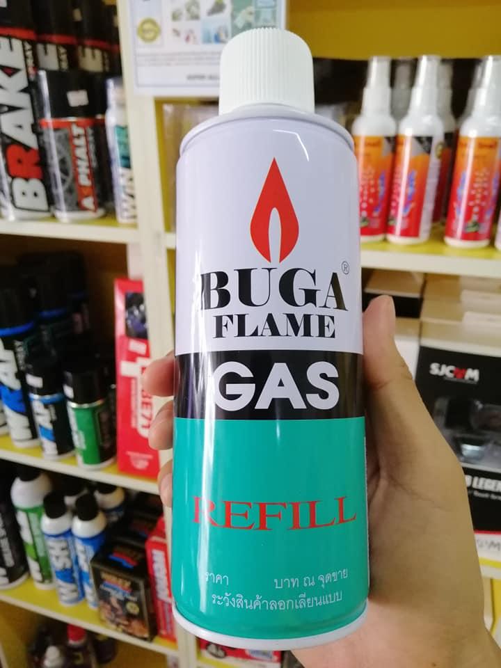 BUGA GAS REFILLกระป๋องใหญ่ขนาด375ml