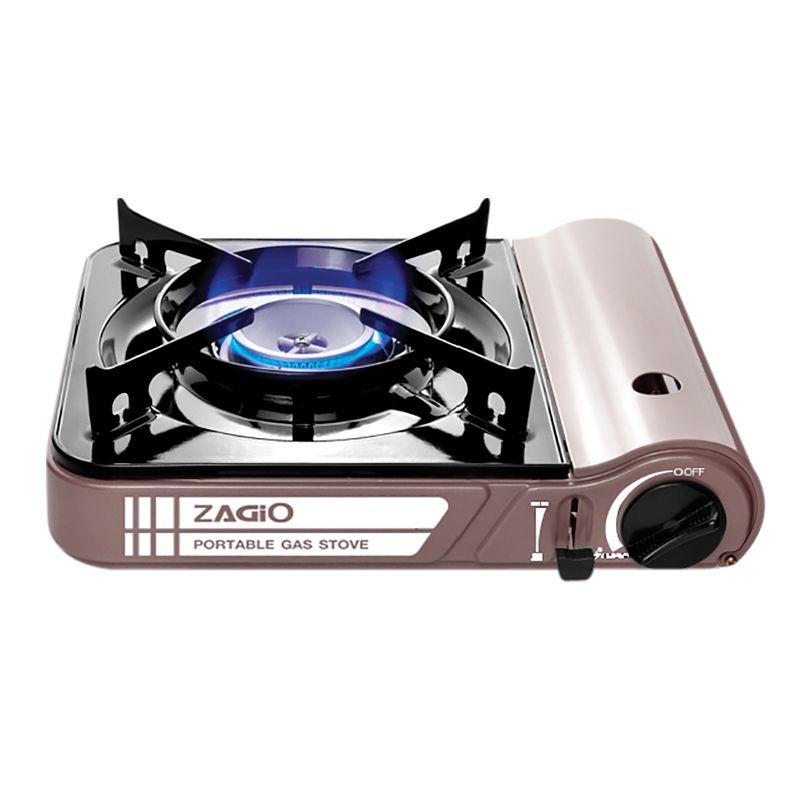 ZAGIO เตาแก๊สปิกนิก รุ่น ZG-1550 สีน้ำตาลอ่อน - ดำ Picnic gas stove
