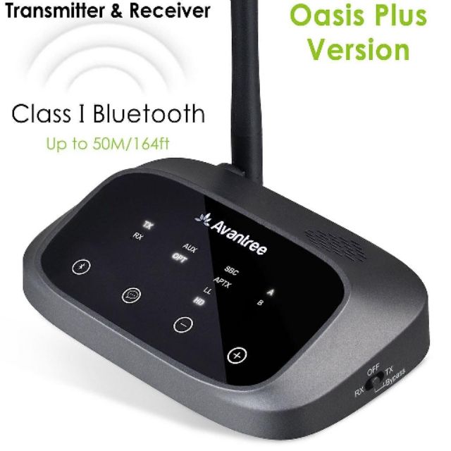 ลดราคา Avantree Oasis plus Long Range Bluetooth Transmitter & Receiver 50M #ค้นหาเพิ่มเติม female extender หัวชาร์รถพร้อมสายชาร์ท Micro USB Adapter ตัวแยกไมค์กับหูฟัง unitek